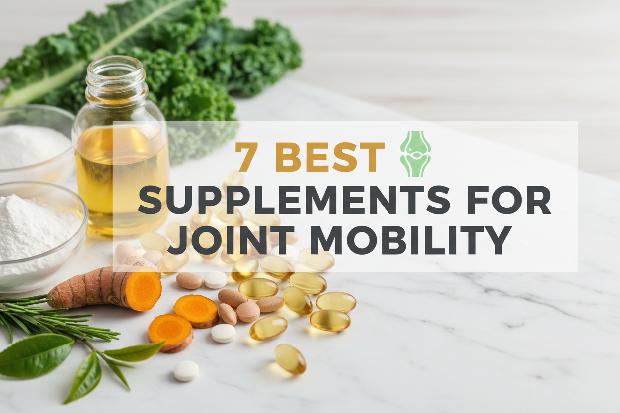 Best supplements for joint mobility and flexibility support with natural ingredients for healthy joints