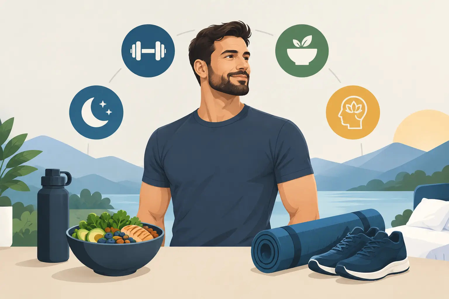 How to Create a Men's Vitality Routine That Lasts