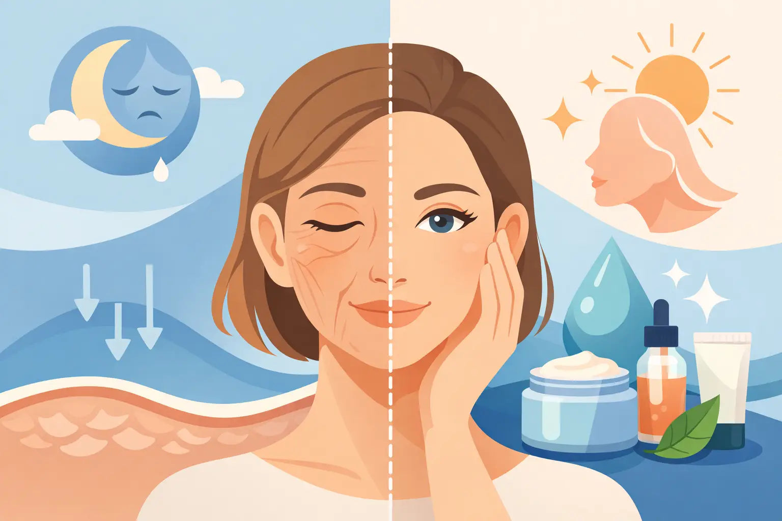 How to Reduce Crepey Skin That Looks Tired