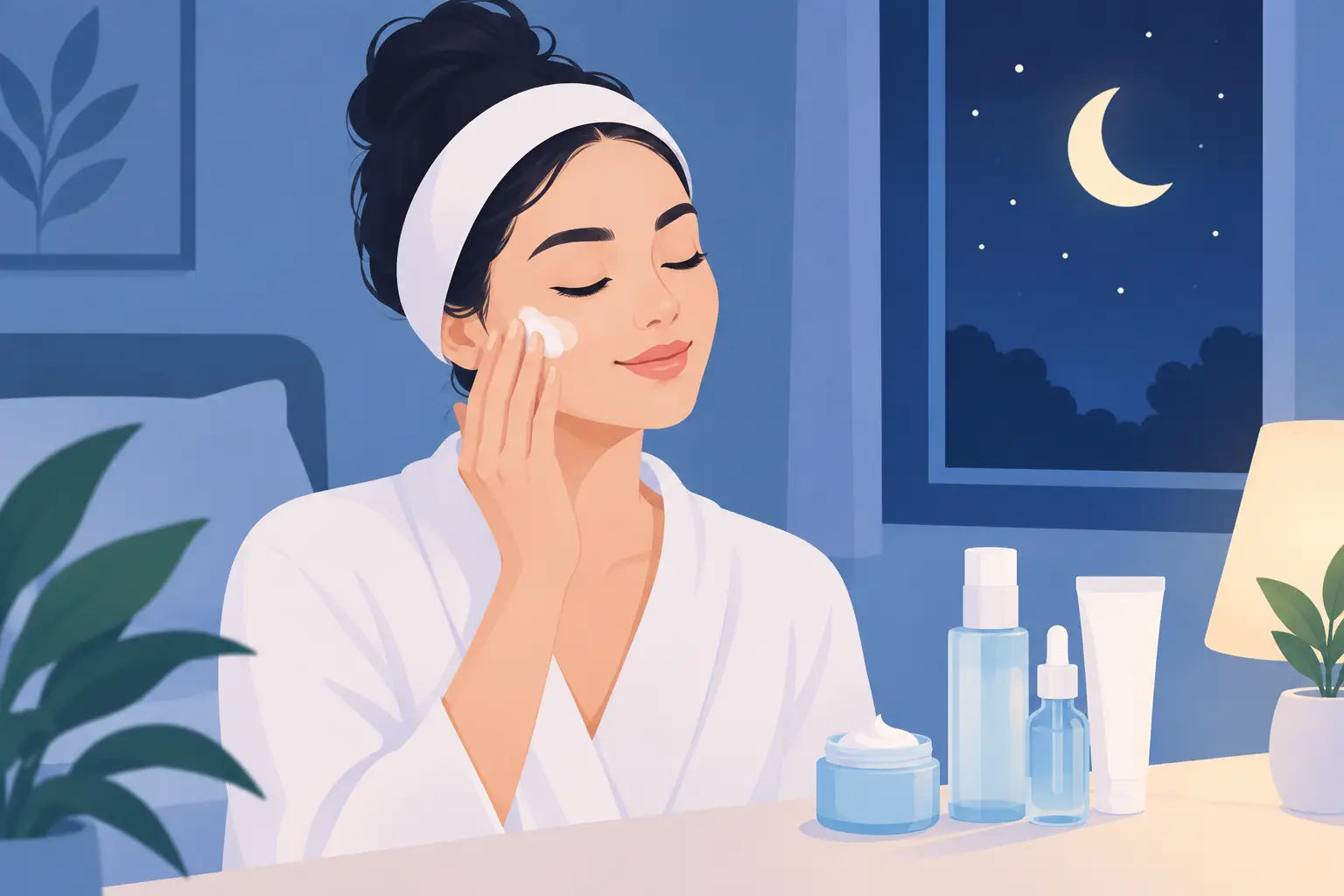 Night Skincare for Dullness That Looks Brighter
