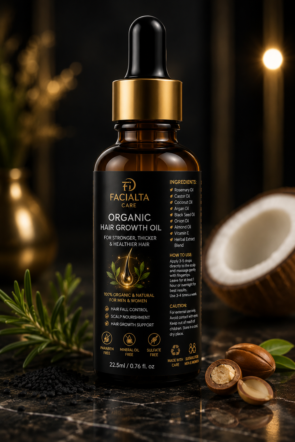 Organic Hair Oil