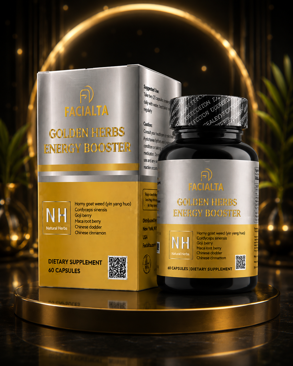 Natural Herbs For Daily Wellness • Men & Women Formula